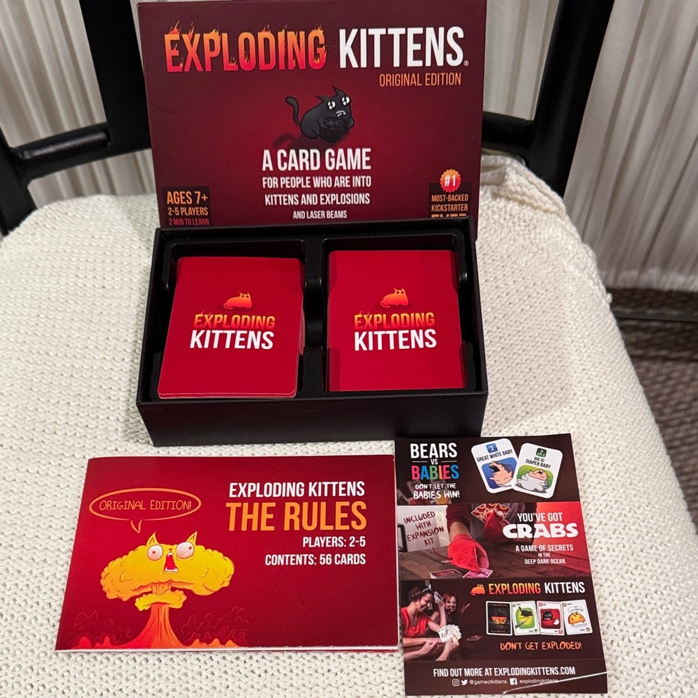 Exploding Kittens Card Game